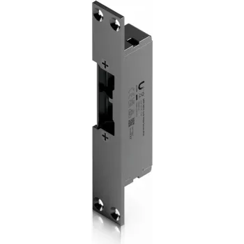 Gâche électrique fail-secure Ubiquiti UniFi Access avec support de profondeur 8 mm (UACC-LOCK-STRIKE-SECURE-8MM)