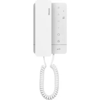 Poste intérieur audio Legrand BTicino 344292 Classe 100 A16M avec combiné pour système bus 2 fils, blanc