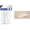 Pastilles auto-agrippantes autocollantes Kangaro K-5062, 20 mm, blanches
