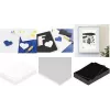 Plaque de mousse Kangaro DIN A3 5 mm blanche, papier mat double face, plaque en polystyrène K-0075-003