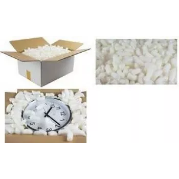 Chips de calage en fécule de maïs RAADHUIS Eco Flo Chips, carton de 20 litres RD-352005