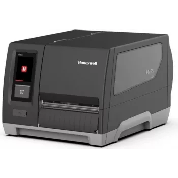 Imprimante d'étiquettes industrielle à transfert thermique Honeywell PM65, 203 dpi, rembobinage, LTS, distributeur, RTC, USB, RS232, Ethernet