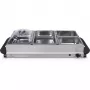 Chauffe-plats Tristar BP-6285, 300 W, acier inoxydable