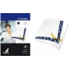 Papier carbone KANGARO DIN A4, 100 feuilles, bleu, 210 x 297 mm, écriture manuscrite K-7800478