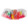 Boîte de peinture tempera Kores, 12 couleurs très pigmentées en tubes aluminium de 12 ml, miscibles, étui en plastique FF72412