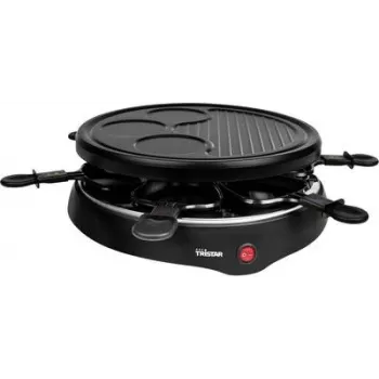 Appareil à raclette Tristar RA-2998 avec 6 poêlons antiadhésifs, 800 W, noir