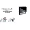 Tampon auto-encreur automatique Trodat Printy 4915 4.0, 7 lignes, noir 53538