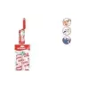 Rouleau adhésif anti-peluches Kores avec manche, 50 feuilles, 8 m, rechargeable (C32401)