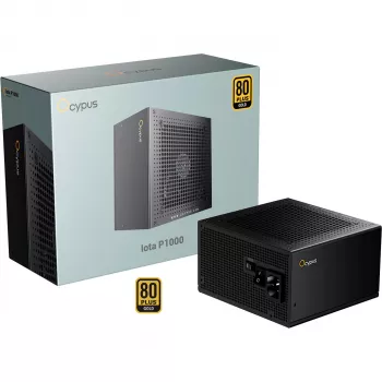 Alimentation OCYPUS Iota P1000 1000W 80 PLUS Gold ATX 3.0 entièrement modulaire - noire