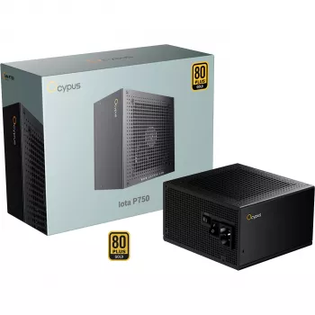 Alimentation OCYPUS Iota P750 750W 80 PLUS Gold entièrement modulaire ATX 3.0 - noire
