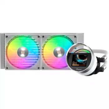 Refroidissement liquide processeur Ocypus Sigma L24 ARGB White 240 mm