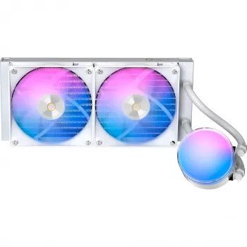 Refroidissement liquide AIO processeur Ocypus Delta L24 ARGB V2 White 240 mm