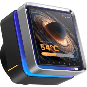 Refroidissement liquide CPU Ocypus Sigma L24 EX ARGB 240mm, noir