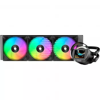 Refroidissement liquide CPU AIO Ocypus Sigma L36 ARGB 360mm, noir