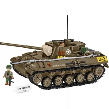 Set de construction COBI Klocki M18 Hellcat 1026 briques