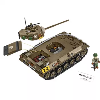 Set de construction COBI Klocki M18 Hellcat 1026 briques