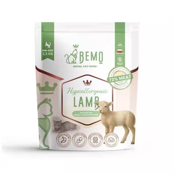 BEMO Cat Hypoallergenic Lamb Dry Cat Food 2.5 kg