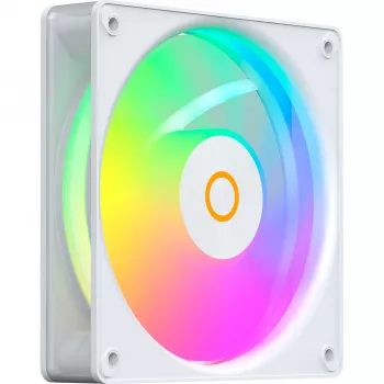 Ventilateur de boîtier OCYPUS Gamma F12 Elite ARGB blanc lot de 3 120 mm