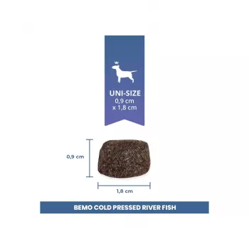 BEMO Cold Pressed River Fish Mono Dry Dog Food 1kg