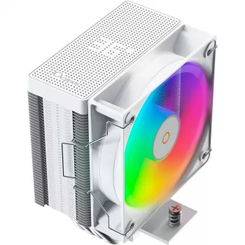 Ventilateur CPU bas profil numérique OCYPUS Gamma A40 ARGB - blanc, 100 mm