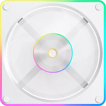 Ventilateur de boîtier PC OCYPUS Sigma F12 ARGB blanc inverse 120 mm