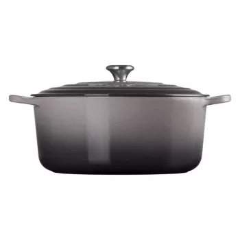 Cocotte ronde en fonte LE CREUSET 34 cm 12 L grise