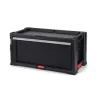 Caisse à outils KETER DIY avec 1 tiroir, 56,2x28,9x26,2 cm, acier, noire avec accents rouges