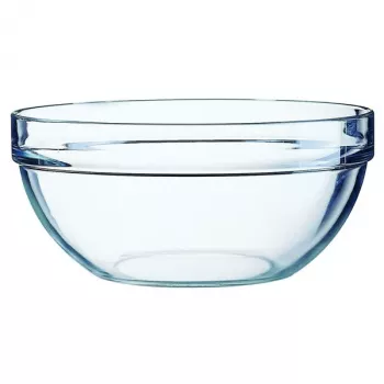 Esmeyer Arcoroc bol en verre empilable 130 ml, verre trempé, lavable au lave-vaisselle, 36 pièces (410-121)