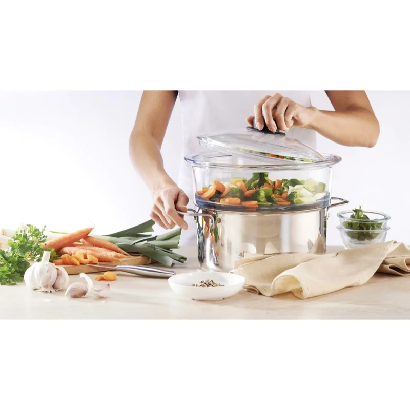 Pyrex couvercle en verre Ø28 cm