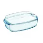 PYREX récipient en verre avec couvercle 4,5 L rectangulaire Essentials 33x20x14 cm