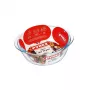 PYREX récipient en verre pour friteuses à air chaud Ø18 cm/1 L