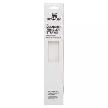 Ensemble de 4 pailles de rechange STANLEY pour le gobelet de voyage The Quencher, transparent