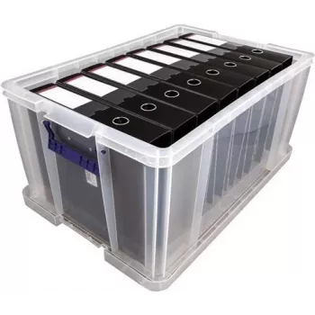 Fellowes ProStore Bonus Set 2 ensemble de boîtes de rangement, 3 pièces, 17 L chacune, transparent clair, PP résistant aux chocs 7731301