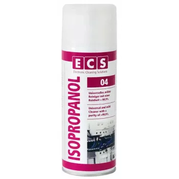 ECSCLEANING nettoyant isopropanol 400 ml – spray IPA ≥99,9 % pur pour électronique et nettoyage de précision