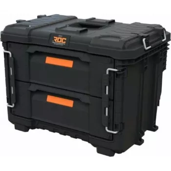 Coffre à outils KETER DIY ROC Pro Gear 2 tiroirs XL avec 2 tiroirs 56,5 x 37,5 x 41,3 cm