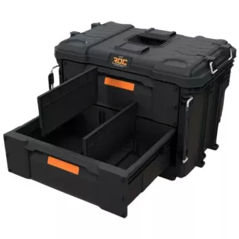 Coffre à outils KETER DIY ROC Pro Gear 2 tiroirs XL avec 2 tiroirs 56,5 x 37,5 x 41,3 cm