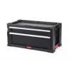 Caisse à outils KETER DIY avec 2 tiroirs, 56,2 x 28,9 x 26,2 cm, noir/rouge