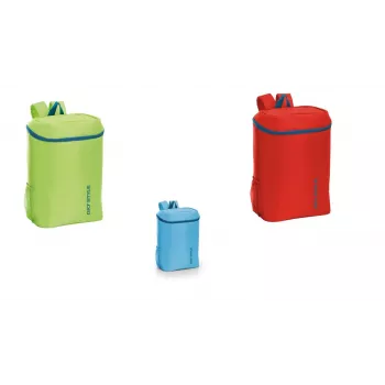 Sac à dos isotherme GIOSTYLE Frio assorti, bleu clair/vert/rouge