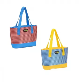 Sac isotherme GIOSTYLE Beach Small assorti rouge/bleu/jaune 7 L