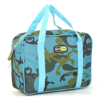 Sac isotherme GIOSTYLE Camouflage 12 L, couleurs assorties (fuchsia/bleu/jaune/blanc)