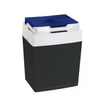 Glacière électrique GIOSTYLE Brio 30 / 12V gris foncé-rouge/bleu