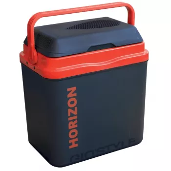 Glacière thermoélectrique GIOSTYLE Horizon M 12/230V chaud et froid 20 L gris foncé/rouge