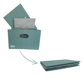 Boîte de rangement ORDINETT Box M 28,5x25,5x20,5 cm menthe