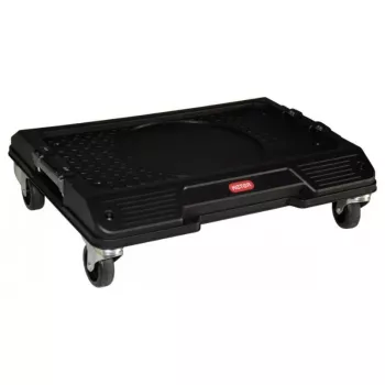 Chariot de transport KETER DIY Connect 55,7x43,7x16,4 cm, noir/rouge, IP54, charge 30 kg