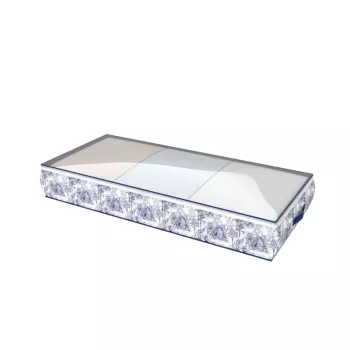 Boîte à vêtements ORDINETT 100x45x15 cm Kyoto anthracite