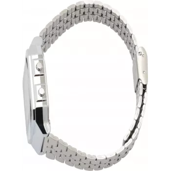 Montre analogique-numérique unisexe Casio AQ230A-7DMQD, blanc/argent