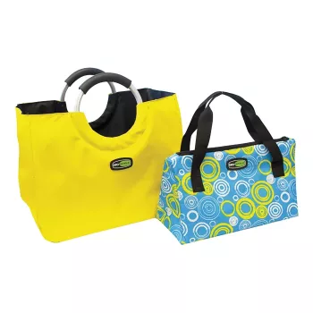 Ensemble de sacs isothermes GIOSTYLE Bag In The City, assorti, bleu-jaune/jaune-bleu