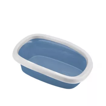 Litière pour chat STEFANPLAST Sprint 20 58x39x17cm bleu/blanc