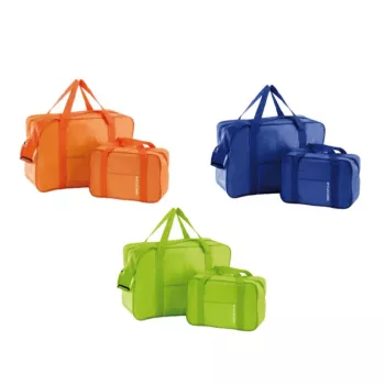 Ensemble de sacs isothermes GIOSTYLE Fiesta, assorti, orange/bleu clair/vert