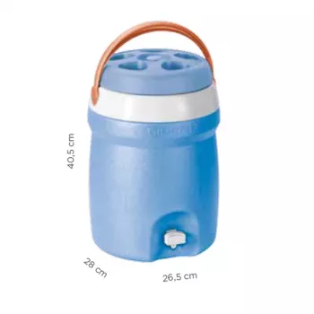 Bouteille thermos GIOSTYLE 10,75L Fiesta 10 bleu-orange
